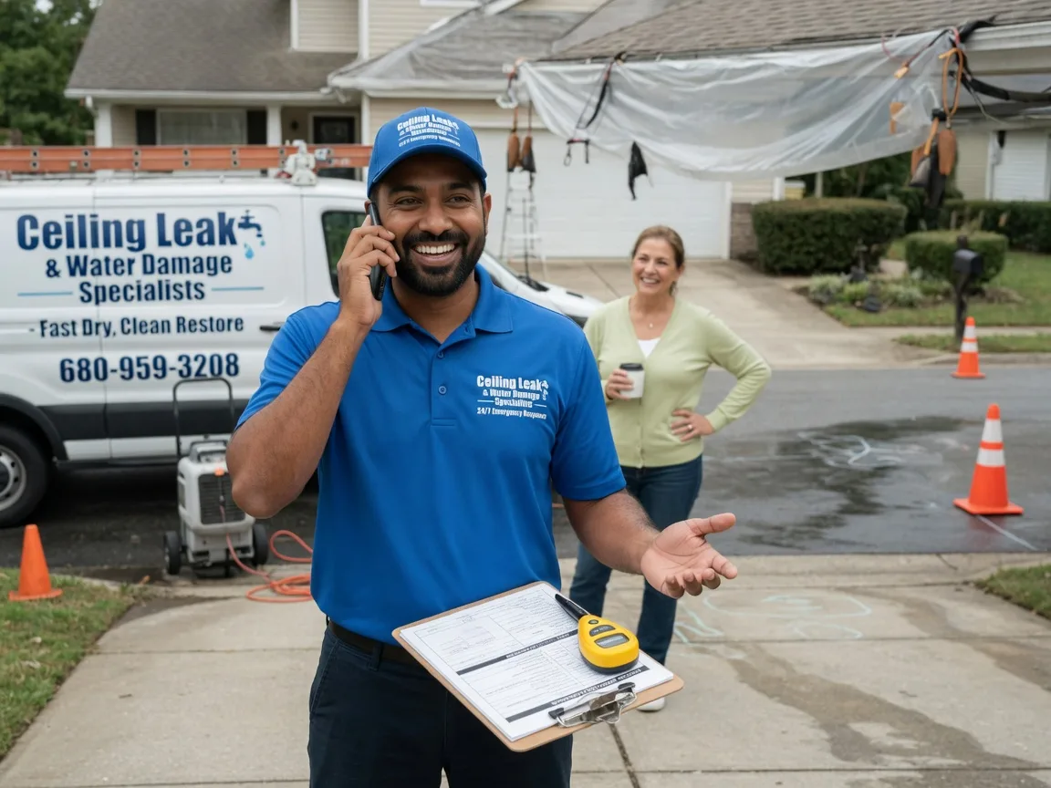 Ceiling Leak Cleanup Nine Mile Falls, WA FAQs